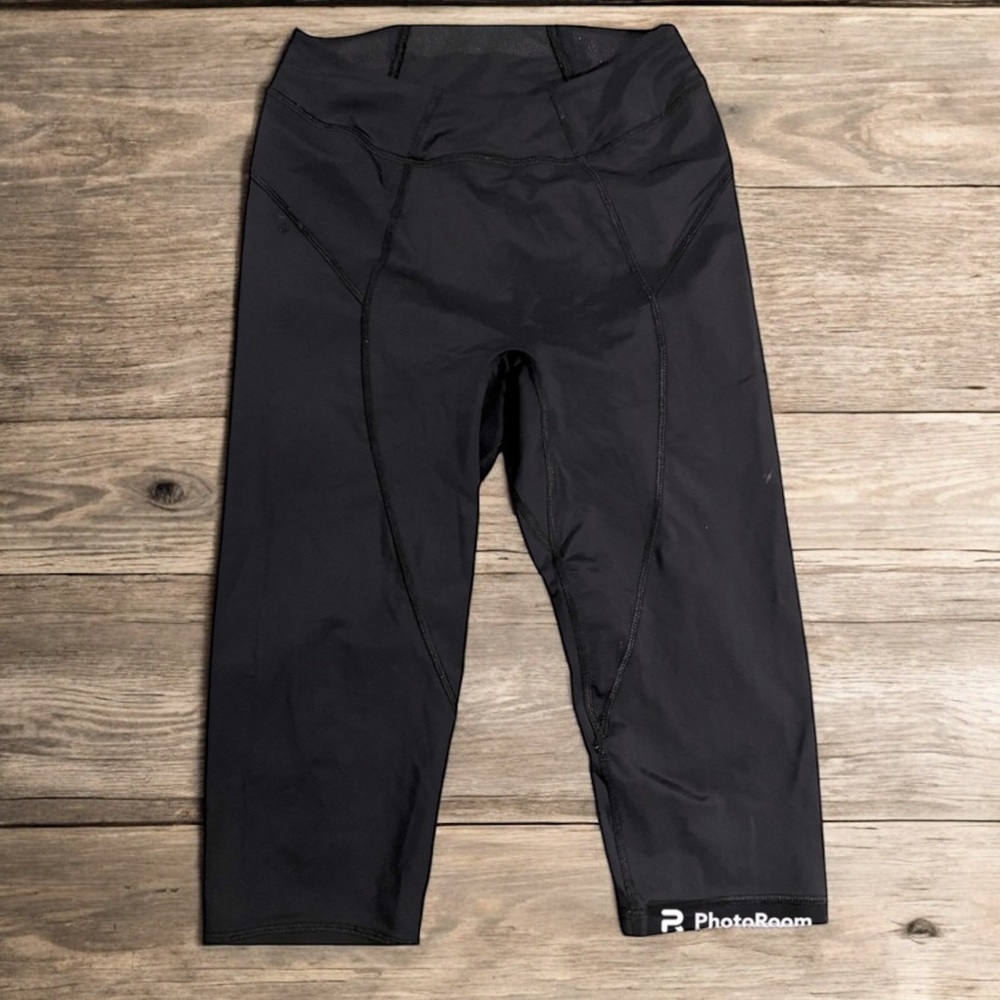 Free People Movement Black‎ High Rise Compression Leggings Yoga Pants M